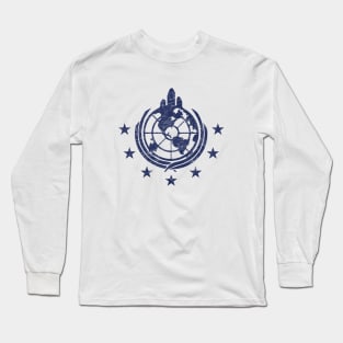 Super Earth from Helldivers 2 logo Long Sleeve T-Shirt